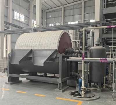 Diskusia o aplikácii vákuových bubnových filtrov pri výrobe fluoridu sodného.