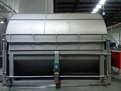 Chemický vákuový bubnový filter